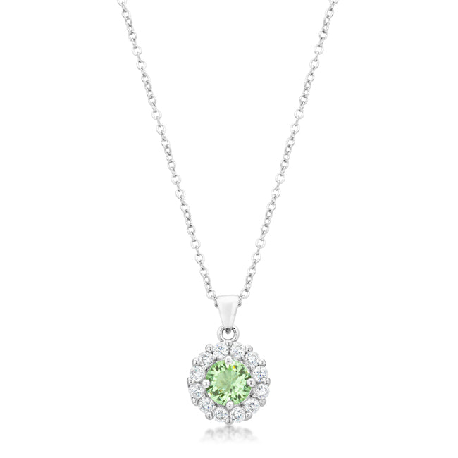 Bella Bridal Pendant in Peridot